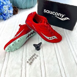 SAUCONY Vendetta Spikes Women’s Size 8